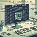 How To Check Cuda_arch_bin For T4 Cuda